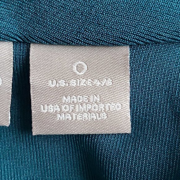 Chico's Travelers Classic Button-Sleeve Jacket Open Front Cardigan Sweater 0 - Picture 13 of 15